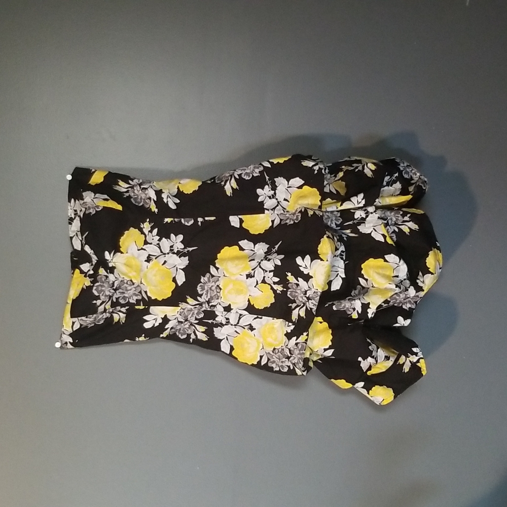 Dress, floral print, size 5